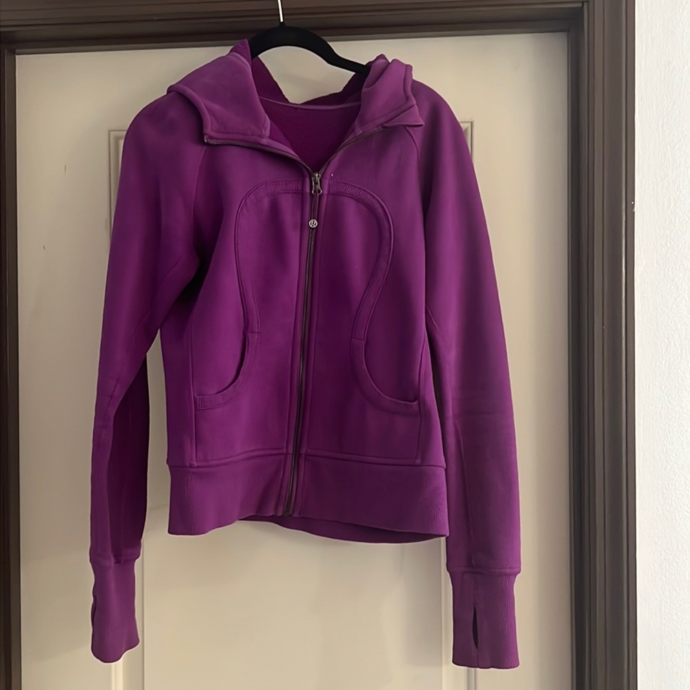 Lululemon scuba zip up sweatshirt